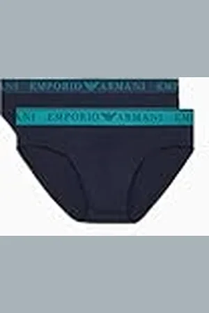 Emporio Armani 2-Pack Brief Calzoncillos, , L para Hombre