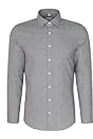 Seidensticker Camisa de Franela para Hombre, , 42