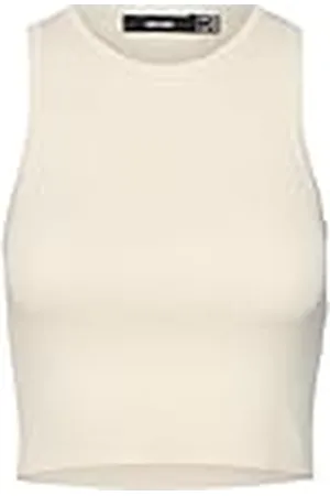 VERO MODA Vmginny SL O-Neck Crop Top Noos Punto, , M para Mujer