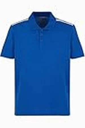 Emporio Armani Logo Tape Polo Beachwear Camiseta, , XL para Hombre
