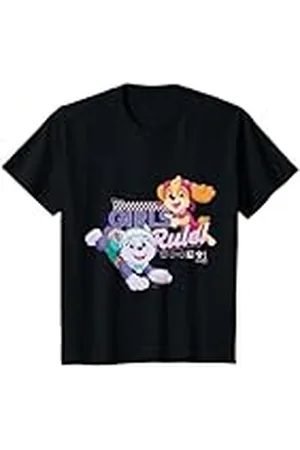 Paw Patrol Niños - Everest Skye Girls Rule Camiseta