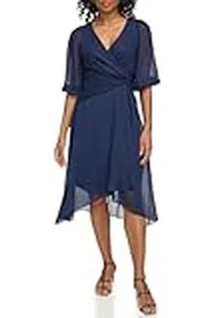 DKNY Dd3fi573-mdt-12 Vestido, , 44 para Mujer