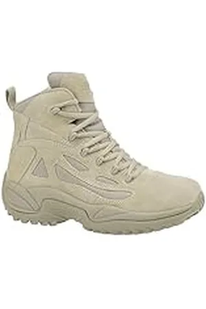 Reebok Botas de Cremallera Lateral Rapid Response para Hombre, tamaño 6, Color marrón