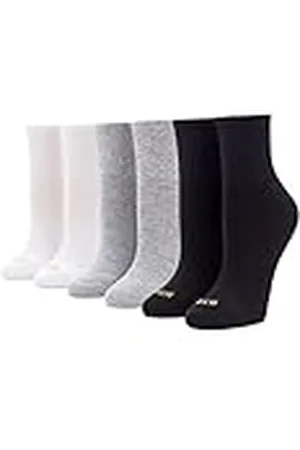 HUE Mini Crew Sock 6 Pair Pack Calcetín Informal, , Altoa única Mujer