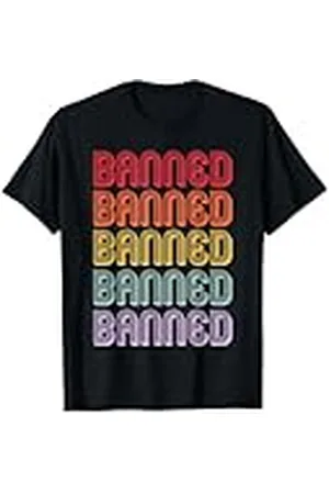 Banned Retro Prohibido Camiseta