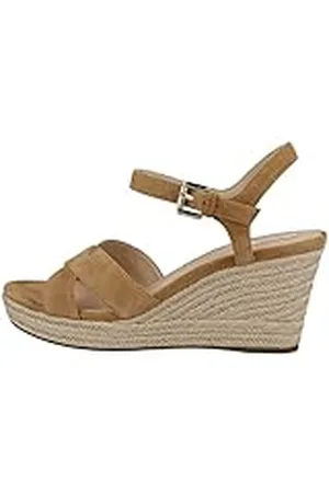Geox D Soleil A, Sandalias con Cuña Mujer, , 38.5 EU