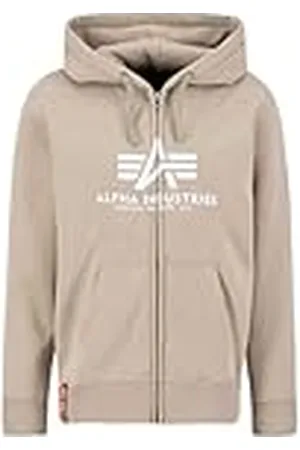 Alpha Industries Sudadera con Capucha Basic Zip Hooded para Hombre, , XX-Large