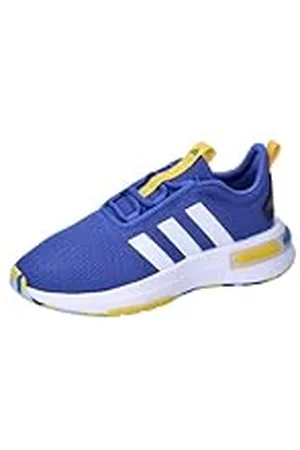 adidas Racer TR23 Shoes Kids, Zapatillas para Correr, Royal Blue/Cloud White/Yellow, 28.5 EU