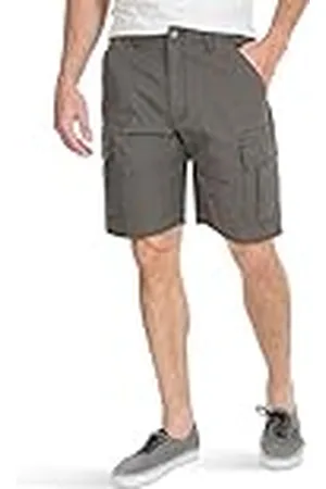Wrangler Classic Cargo Stretch Short Pantalones Cortos, Oliva Ripstop, 38 para Hombre
