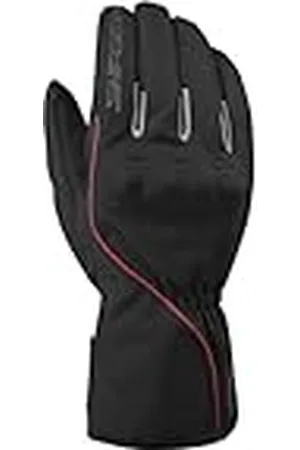 SPIDI WNT-3 H2Out - Guantes de Moto (Negro/Rojo, L)