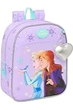 Safta FROZEN SPIRIT - Mochila Infantil, Mochila Niño, Mochila Escolar, Adaptable a Carro, Ideal para Guardería, Cómoda y Versátil, Calidad y Resistencia, 22x10x27 cm
