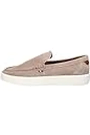 Tommy Hilfiger Mocasines Hombre Modern Light Hybrid de ante, Beige (Coastal Taupe), 46