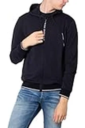 Armani Exchange French Terry Hoodie Capucha, , X-Large para Hombre