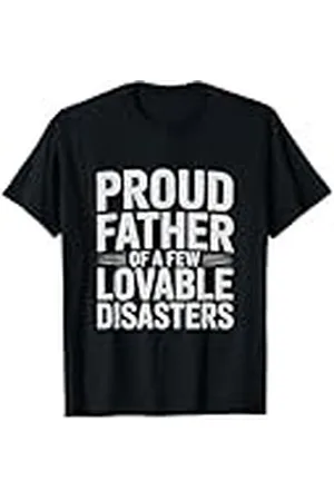 Generic Orgulloso padre de unos pocos desastres adorables Día del Padre Camiseta