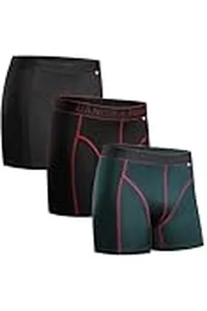 DANISH ENDURANCE 3 Calzoncillos Deportivos para Hombre, Elásticos, Transpirables y Hechos de Microfibra, , X-Large