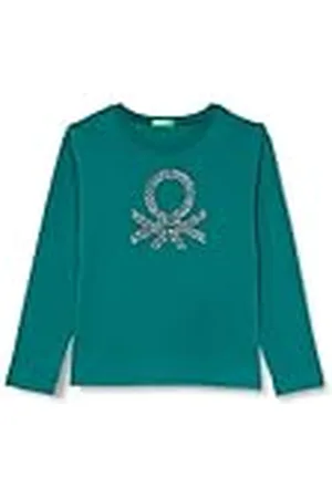 Benetton Camiseta M/L 3i1xc10js, , 160 cm para Niñas