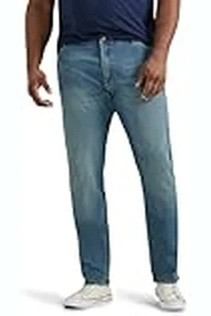 Lee Big & Tall Extreme Motion Athletic Taper Jean Jeans, , 46W / 28L para Hombre