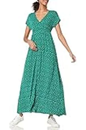 Amazon Vestido Entallado Largo (Talla Grande Disponible) Mujer, , L