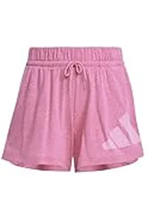 adidas Niñas Essentials Shorts, Pink Fusion/White, 14-15 Years