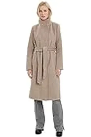 VERO MODA VMTWODOPE Vera Long Wool Coat GA Noos Abrigo, /Detail:Melange, XL De Las Mujeres