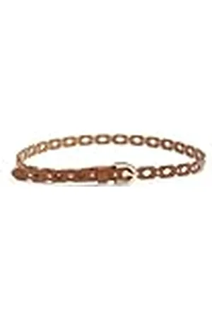 Pieces® Pcnyas Leather Stud Jeans Belt Cinturón de Cuero, , 85 para Mujer