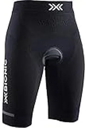 X Bionic The Trick 4.0 Bike Padded Shorts, Hombre, Opal Black/Arctic White, XS
