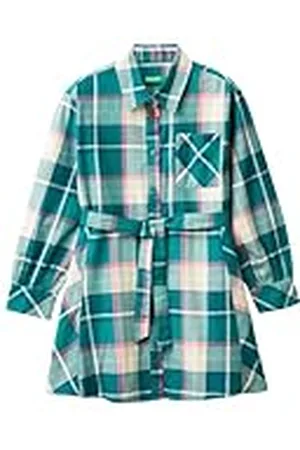 Benetton Vestido 4x8xcv02n, , 120 cm Niñas y niñas
