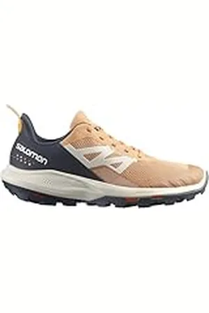 Salomon Shoes OUTpulse W, Zapatillas de Senderismo Mujer, Fenugreek/Ebony/Blazing Orange, 36 2/3 EU
