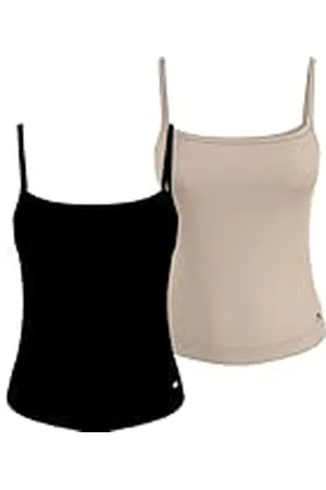 Tommy Hilfiger 2 Pack Cami UW0UW04891 Camisola, , S para Mujer