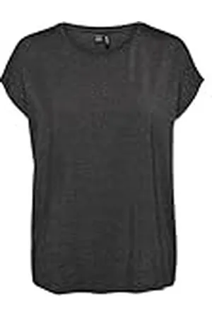 VERO MODA Vmlava Glitter SS Top Stripe Ga Jrs Noos, , XL Mujeres