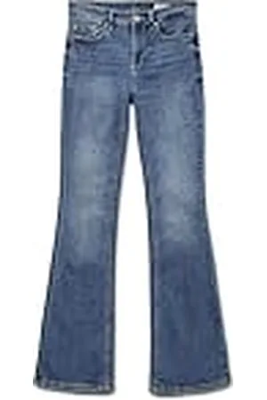 VERO MODA Vmflash Mr Flared Jeans Li347 Noos Pantalones Vaqueros, , MW x 34L para Mujer