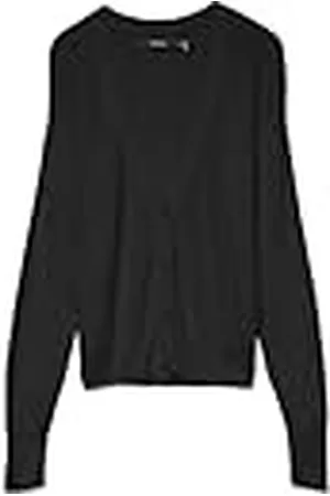 VERO MODA Vmnewlexsun LS-Pantalón Corto con Cuello en V para Coche Suéter cárdigan, , M para Mujer