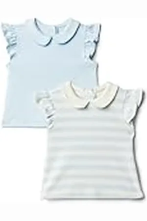Amazon X Sofia Grainge Blusa de Manga Corta Bebé Niña, Pack de 2, , 18 meses