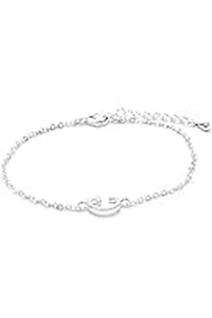 Luxenter Pulsera Alphabet acabado plata - Letra G