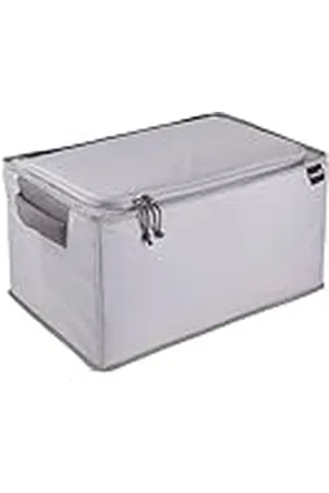 keeeper Neo, Bolsa Aislante Plegable, 40 l, tamaño XL, Apta para Parques Bien Plegables, Capacidad de Carga 15 kg, refrigeración/calefacción 7 Horas, 48 x 31,5 x 26,5 cm, Grafito, Gris/Plateado, 40