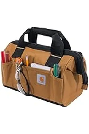 Carhartt Trade Series - Bolsa de herramientas, tamaño mediano, marrón (13 pulgadas)