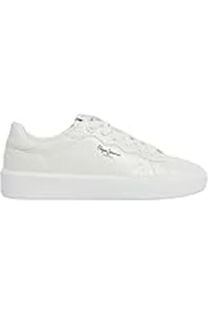 Pepe Jeans Dobbie Fenix, Zapatillas para Mujer, (White), 7