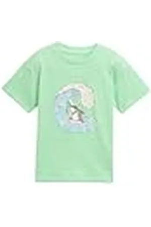 TOM TAILOR 1046555 Camiseta, 21562-Soft Neo Green, 116-122 para Niños