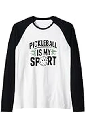 Trendy Tamale Cool Pickleball Is My Sport Fun Nuevo Pickleball Lover Novedad Camiseta Manga Raglan