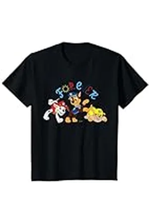 Paw Patrol Niños - Chase Marshall Rubble Forever Camiseta