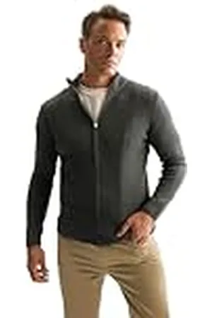 DeFacto Pullover Stilvolle Strickjacken Für Herren Suéter, , 3XL para Hombre