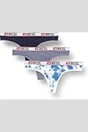 Diesel Tanga UFST-STARSY-THREEPACK PERIZOMA AH8AT+AH9DD+Gradient Blue M Mujer