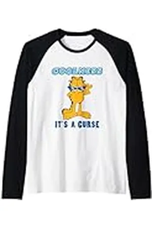 Garfield Garfiled - Lo guay es una maldición Camiseta Manga Raglan