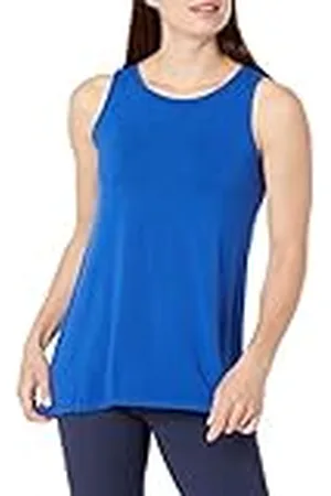 Amazon Camiseta de Tirantes con Vuelo (Disponible en Tallas Grandes) Mujer, , L