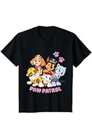 Paw Patrol Niños - Skye Everest Chase Rubble Marshall Camiseta