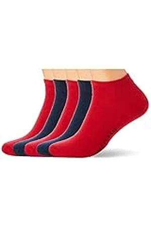 Tommy Hilfiger Sneaker, Azul (Tommy Original), 43 (Pack de 6) para Hombre