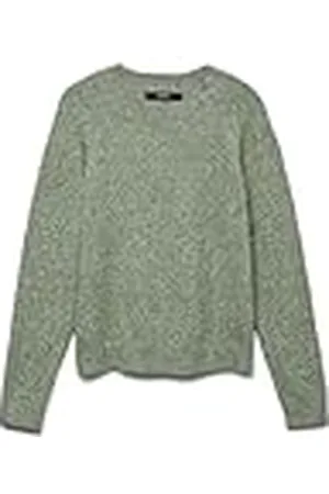 VERO MODA Vmdoffy LS O-Neck Blouse Ga Noos Suéter pulóver, , XXL para Mujer