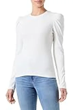 Pieces® Pcjanna LS O-Neck Top Mm Camiseta de Manga Larga, , L para Mujer