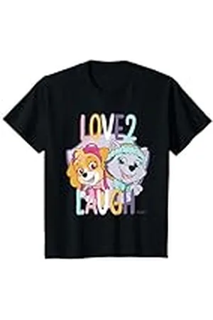 Paw Patrol Niños - Everest Skye Love 2 Laugh Camiseta