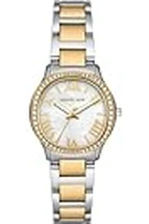 Michael Kors Reloj Analógico para Mujeres de Cuarzo con Correa en Acero Inoxidable MK4910